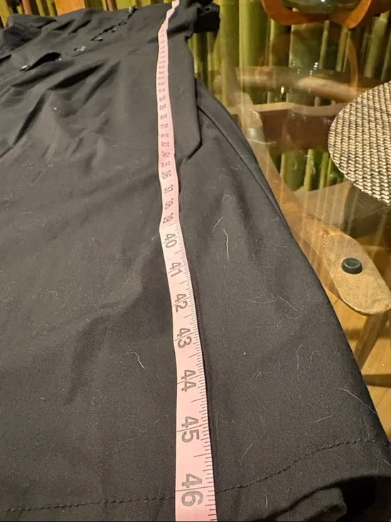 Calvin Klein Black Button-Front Midi Dress - Picture 6 of 6